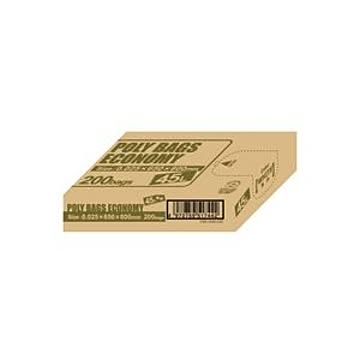 （まとめ）オルディ ポリ袋エコBOX45L乳白半透明PBE-W45-200【×2セット】
