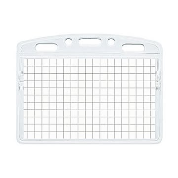 （まとめ）コクヨ 名札ケース＜アイドプラス＞ 名刺・IDカード用チャック付 10枚入 ナフ-C180-10 1パック（10個）【×5セット】