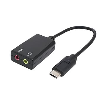 ミヨシ（MCO） オーディオUSB変換アダプタ Type-C 3極 PAA-C3Pタイプ PAA-C3P