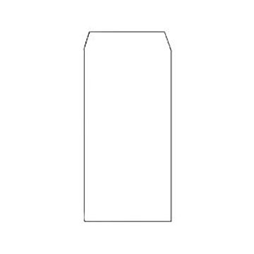 （まとめ） ピース R40再生ケント封筒 長3 80g／m2 〒枠なし ホワイト 839 1パック（100枚） 【×10セット】