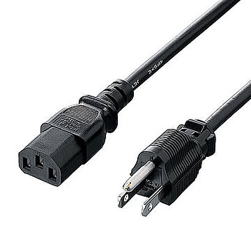 サンワサプライ　電源コード　KB-D3215A 管理No. 4969887834169