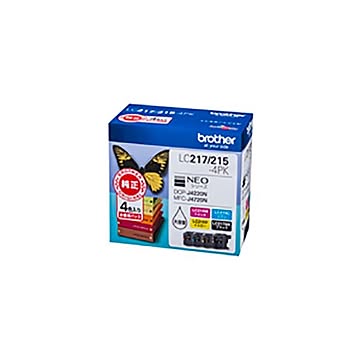(業務用3セット) 【純正品】 BROTHER ブラザー インクカートリッジ/トナーカートリッジ 【LC217/LC215-4PK】 大容量 4色