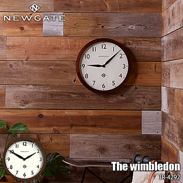 NEWGATE ニューゲート The wimbledon ザ ウィンブルドン TR-4292 掛け時計 クロック アナログ ステップムーブメント 直径45cm 電池式 イギリスブランド レトロ