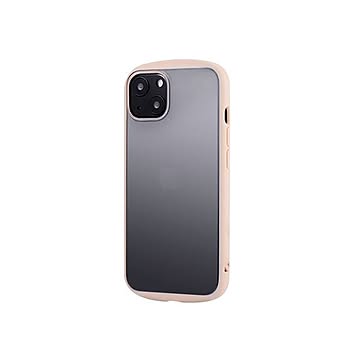 LEPLUS iPhone 13 耐衝撃マットハイブリッドケース「Frosty」 フロストベージュ LP-IM21PLFBG