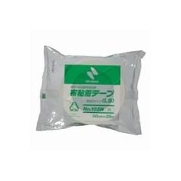 （まとめ）ニチバン カラー布テープ 102N-50 50mm×25m 白【×10セット】