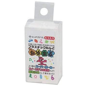 （まとめ）おゆまる単色クリア（6個入り）【×20セット】