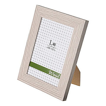 エツミ フォトフレーム L判用(3.5×5in) PS グレー VE-5565 管理No. 4975981848841