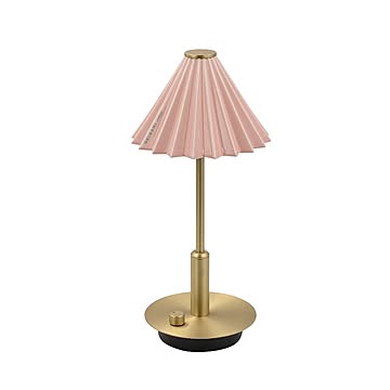 ORIGAMI LAMPポータブル ブラス ピンク  テーブルランプ おしゃれ 充電式 LED 北欧 ブラス レトロ テーブルライト かわいい 卓上ライト OR