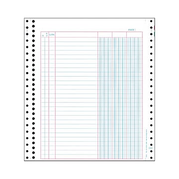 (まとめ) オービック バインダー元帳 Y10×T11 連続用紙 4024 1箱（1000枚） 【×5セット】