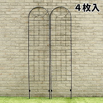 フェンス 組立式 4枚組 アイアンフェンス 220 YBIF-220-4P 幅500x奥行13x高さ2210mm 住まいスタイル