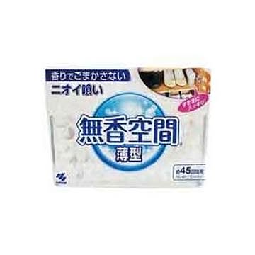 （まとめ）小林製薬 無香空間薄型 1個【×80セット】