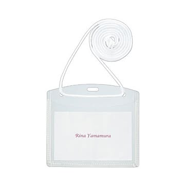 （まとめ） TANOSEE イベント用名札 名刺サイズ 1パック（10個） 【×15セット】