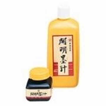 （まとめ）開明 墨汁 BO1001 墨池型 70ml×10セット