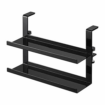 tower タワー(山崎実業) レンジフード横ラップ収納 Range Hood Hanging Food Wrap Shelf ラップホルダー 収納 アルミホイル ラップケース キッチン収納 キッチン
