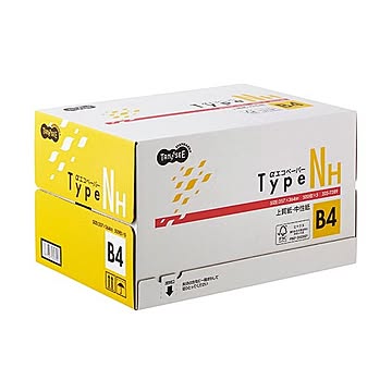 （まとめ）TANOSEE αエコペーパータイプNH B4 1箱(2500枚:500枚×5冊) 【×2セット】