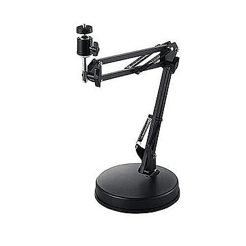 エレコム WEBカメラ用フレキシブルアーム型スタンド/GoPro用アダプタ付属/ブラック UCAM-DSZARMBK 管理No. 4549550203623