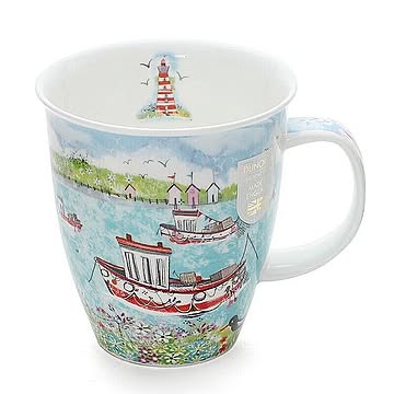 ダヌーン マグ NEVIS オーシャンビュー 船 COASTAL VIEW FISHING BOAT Dunoon Mug