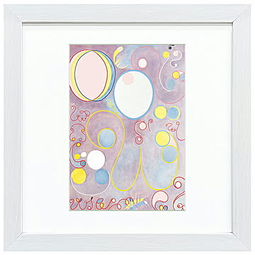 額絵 The Ten Largest No.8 Adulthood ヒルマ・アフ・クリント 28x28cm 三幸