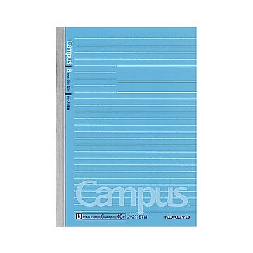 (まとめ) コクヨキャンパスノート（ドット入り罫線） B6 B罫 40枚 ノ-211BTN 1冊  【×100セット】