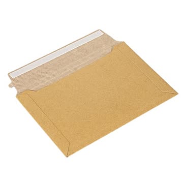 （まとめ） 段ボール レター封筒 A5 5枚入 厚さゲージ付 NDLF-A5 【×5セット】