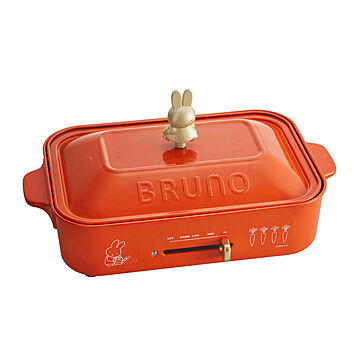BRUNO ミッフィー BOE087 コンパクトホットプレート bruna-red