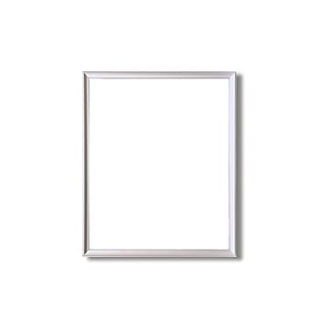 デッサン額縁/フレーム 【四ツ切サイズ 424×348mm】 シルバー 壁掛けひも付き 化粧箱入り 5003