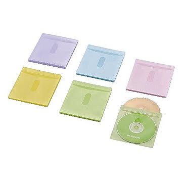 エレコム Blu-ray・CD・DVD対応不織布ケース タイトルカード CCD-NIWB60ASO 管理No. 4953103489172
