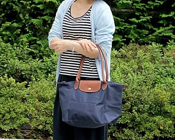 ロンシャン ル・プリアージュ トートバッグS ネイビー LONGCHAMP LE PLIAGE 2605089556