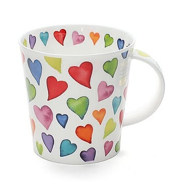 ダヌーン マグ CAIRNGORM レインボーハート WARM HEARTS Dunoon Mug