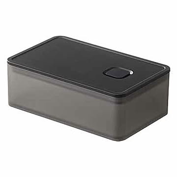 tower タワー(山崎実業) バルブ付き密閉保存容器（レギュラーサイズ）PUSH-TOP AIRTIGHT FOOD CONTAINER フードストッカー フードコンテナー 弁当箱