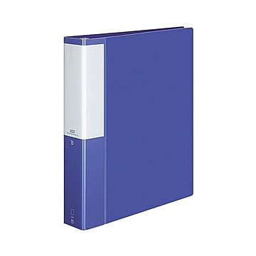 (まとめ) コクヨ クリヤーブック(クリアブック)(POSITY) 替紙式 A4タテ 30穴 35ポケット付属 背幅53mm ブルー P3ラ-L740B 1冊 【×5セット】
