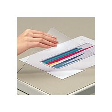 コクヨ デスクマット軟質(非転写) ダブル(下敷付) 902×622mm ウォームグレー マ-417NM 1枚