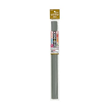 （まとめ）ELPA 足せるモール 床用0号40cm テープ付 グレー PSM-U040P2（GY）1パック（2本）【×10セット】