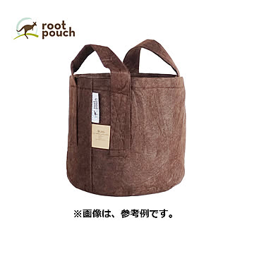 10個 ルーツポーチ Root Pouch #1 Brown 持手あり W15cm H19cm 約 3.8L 非生分解性タイプ 不織布 鉢 植木鉢 おしゃれ お洒落 オシャレ 三冨D