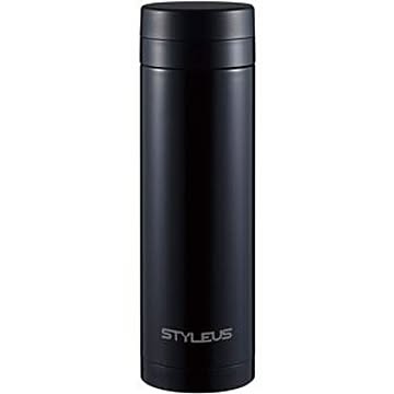 24個セット ステンレスマグ 500ml スタイラス マグカップ ストレート ブラック