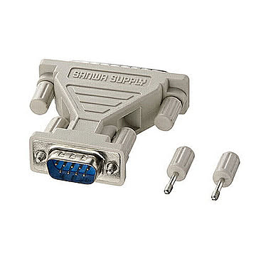 サンワサプライ RS-232C変換アダプタ AD09-9M25MK 管理No. 4969887763698