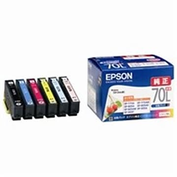 EPSON エプソン インクカートリッジ 純正 IC6CL70L 6色パック 増量