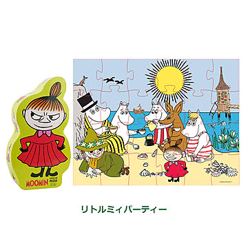 ムーミン デコパズル 子供用初めてのパズル リトルミィ ムーミンハウス ムーミン谷 