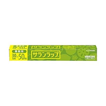 （まとめ）旭化成ホームプロダクツ サランラップ業務用 30cm×50m 1本【×20セット】