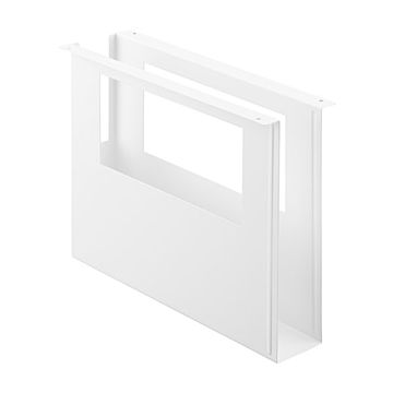 tower タワー (山崎実業) デスク下A4ファイル収納ホルダー Under-Desk Document Organizer [A4] テーブル下ラック デスク下収納 書類 勉強机 プリント整理