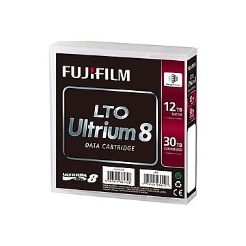 富士フイルム LTO Ultrium8 データカートリッジ 12.0/30.0TB LTO FB UL-8 12.0T J