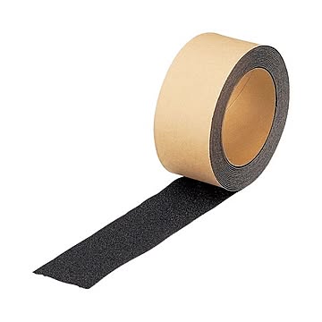 (まとめ) NCA ノンスリップ 50mm×5m 黒 N-002BL50 1巻 【×5セット】