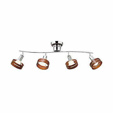 INTERFORM インターフォルム ARCHE アーチェ シーリングライト (LED球付属) LT-5273 シーリングランプ スポットライト 天井照明 LED対応 E26 60W相当×4