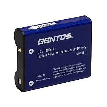 GENTOS GT-105R用充電池 GT-05SB 2セット