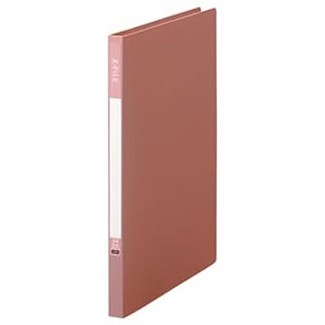 （まとめ） TANOSEE Zファイル（再生PP表紙） A4タテ 100枚収容 背幅17mm ピンク 1冊 【×10セット】