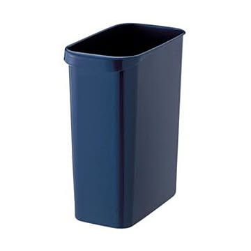 TANOSEE 角型 くず入れ 12L ダークブルー 1個 ×20セット