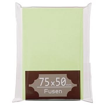 （まとめ） TANOSEE ふせん 75×50mm うぐいす 1冊 【×30セット】