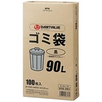 (業務用10セット) ジョインテックス ゴミ袋LDD黒90L 100枚 N138J-90