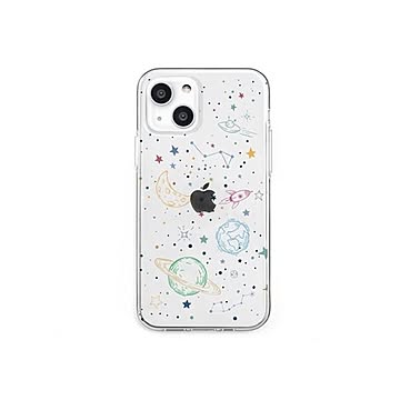 dparks ソフトクリアケース for iPhone 13 COSMOS DS21144i13