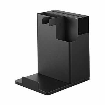 tower タワー(山崎実業) スティッククリーナー＆ツールオーガナイザー Cordless Vacuum & Cleaning Tool Organizer 掃除道具 収納  ハンディワイパー